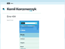 Tablet Screenshot of karczmarczyk.com